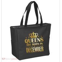 Limited Edition Queens Are Born In December Tote Bag thumb 2