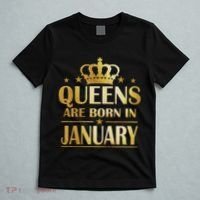Limited Edition Queens Are Born In January T-Shirt thumb 5