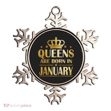 Limited Edition Queens Are Born In January Ornament