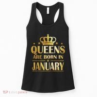 Limited Edition Queens Are Born In January Women's Tank Top thumb 0