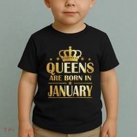 Limited Edition Queens Are Born In January Toddler T-Shirt thumb 2