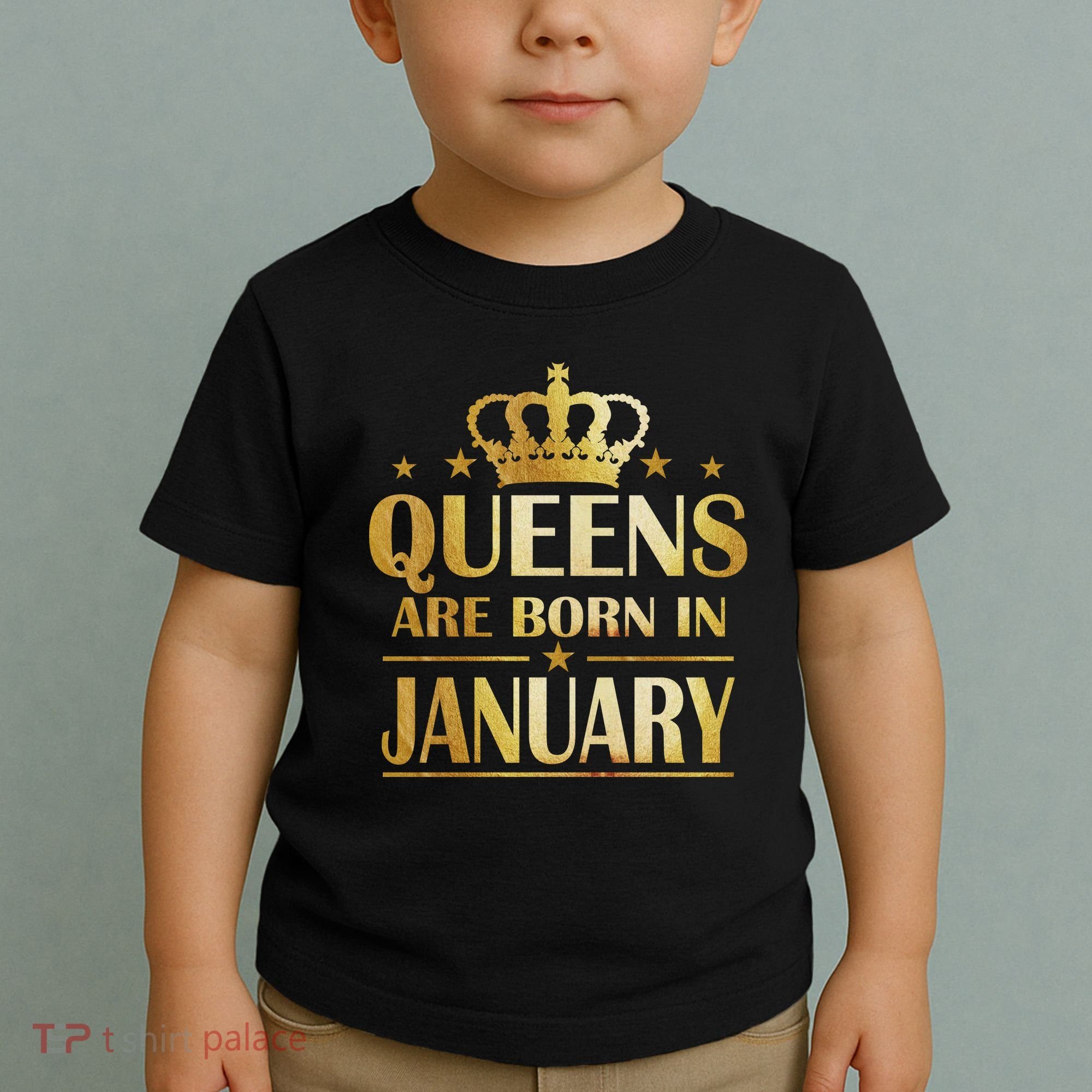 Limited Edition Queens Are Born In January Toddler T-Shirt