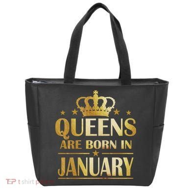 Limited Edition Queens Are Born In January Bag