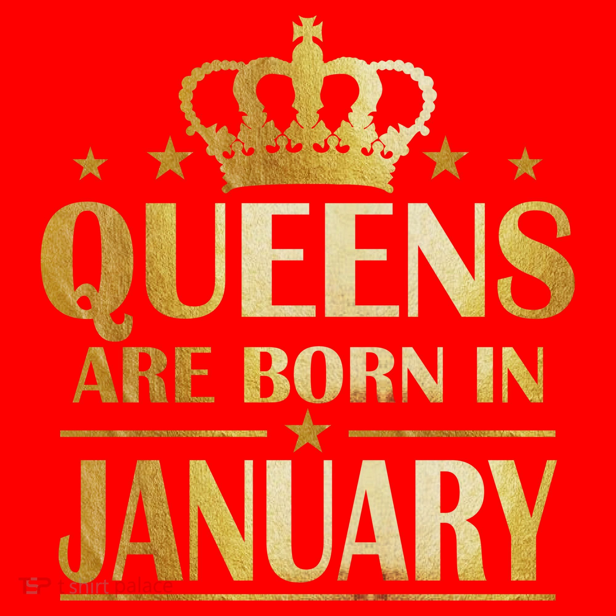 Limited Edition Queens Are Born In January Santa Hat
