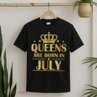 Limited Edition Queens Are Born In July T-Shirt thumb 2