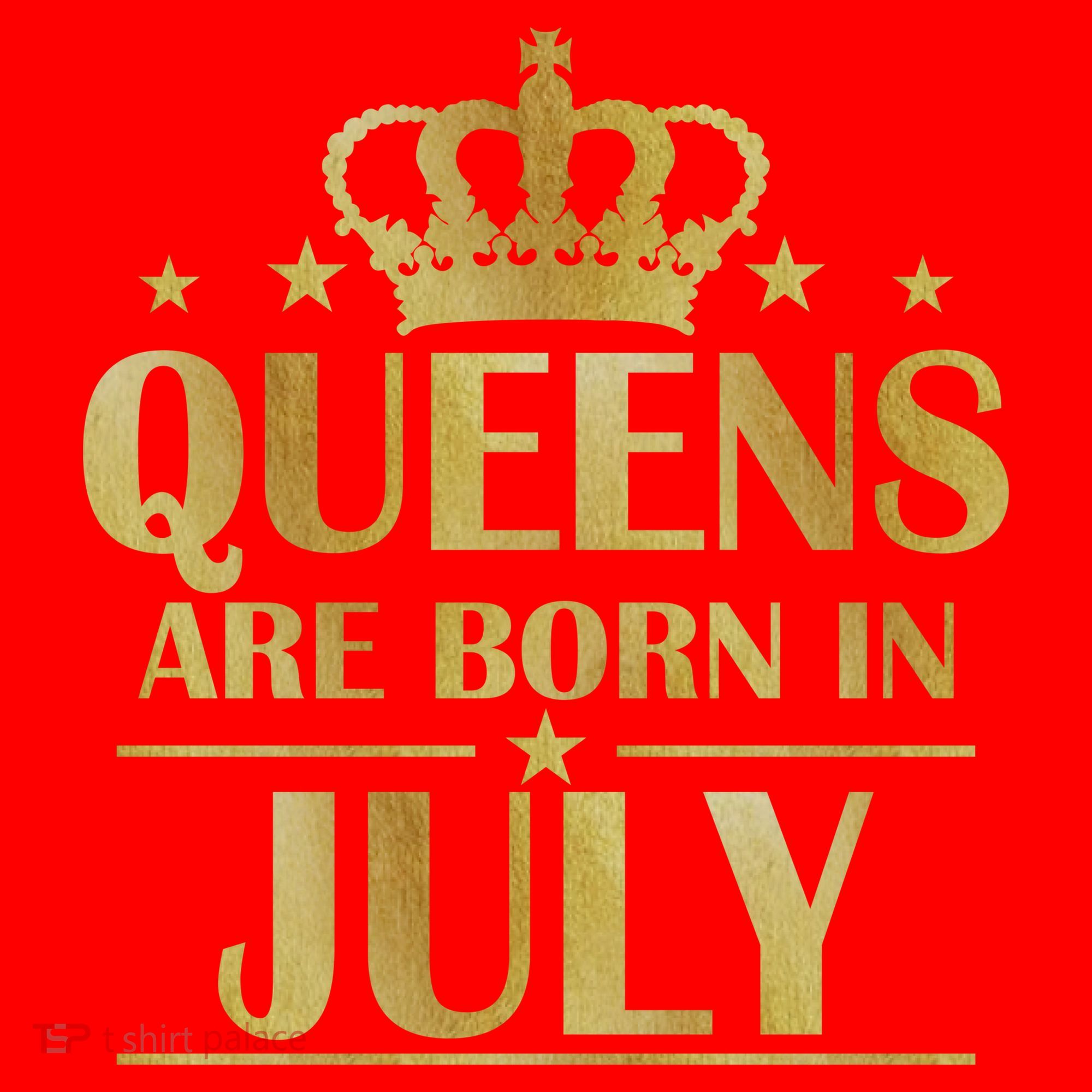 Limited Edition Queens Are Born In July Santa Hat