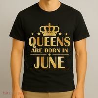 Limited Edition Queens Are Born In June T-Shirt thumb 3