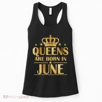 Limited Edition Queens Are Born In June Women's Tank Top thumb 0