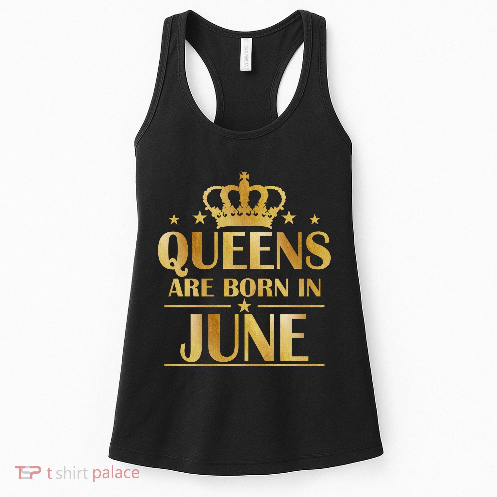 Limited Edition Queens Are Born In June Women's Tank Top