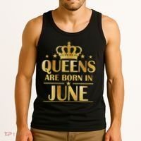 Limited Edition Queens Are Born In June Tank Top thumb 3