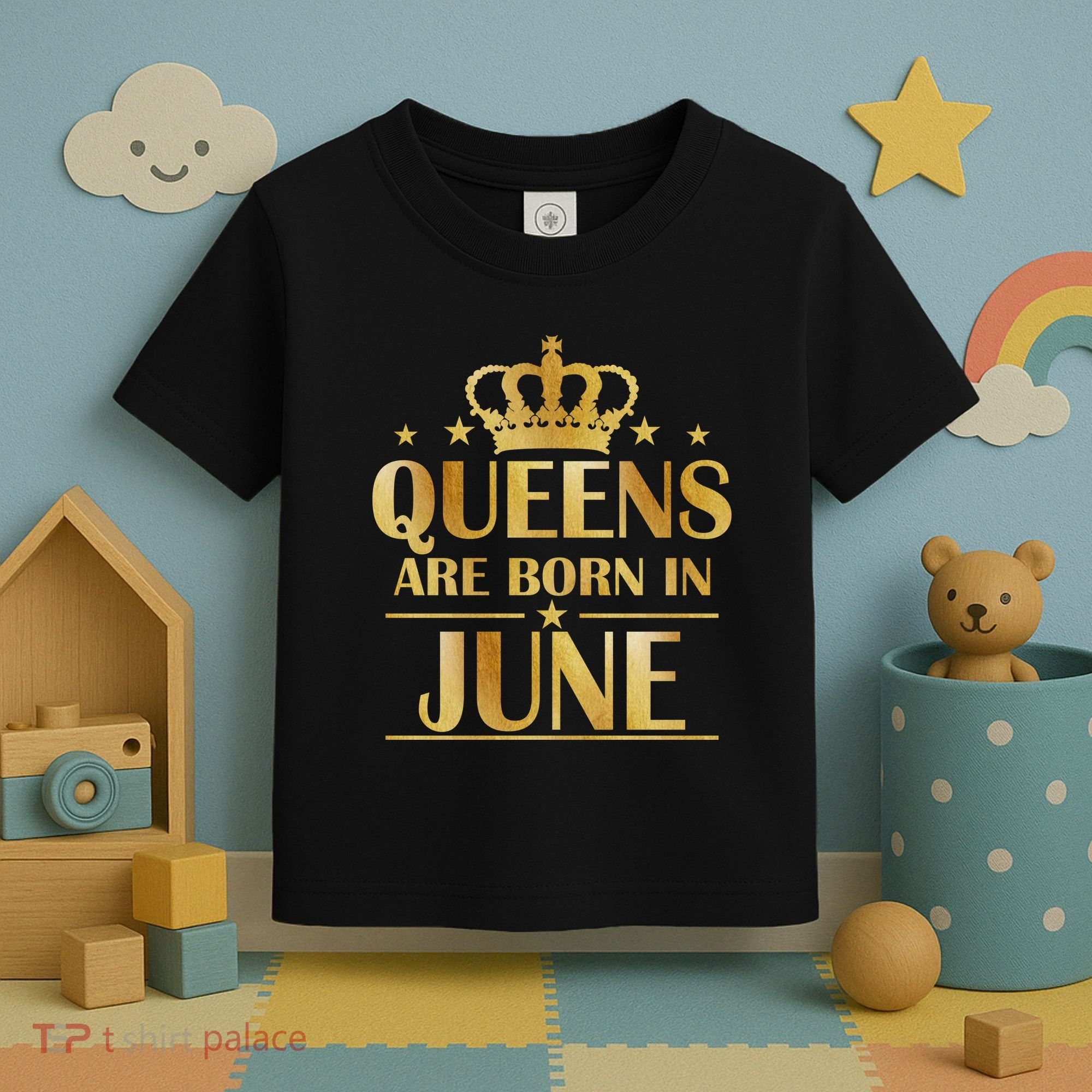 Limited Edition Queens Are Born In June Toddler T-Shirt