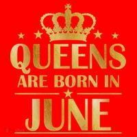 Limited Edition Queens Are Born In June Santa Hat thumb 1
