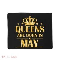 Limited Edition Queens Are Born In May Gold Print Mousepad thumb 0