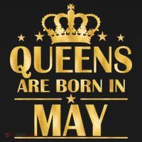 Limited Edition Queens Are Born In May Gold Print Women's Tank Top thumb 5