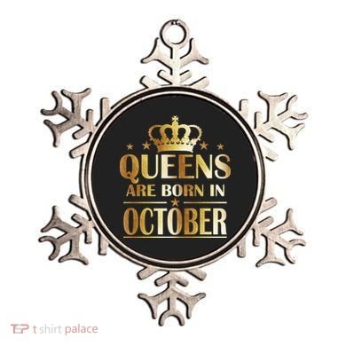 Limited Edition Queens Are Born In October Ornament