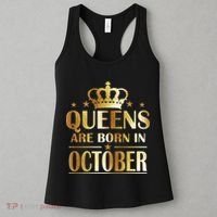 Limited Edition Queens Are Born In October Women's Tank Top thumb 3