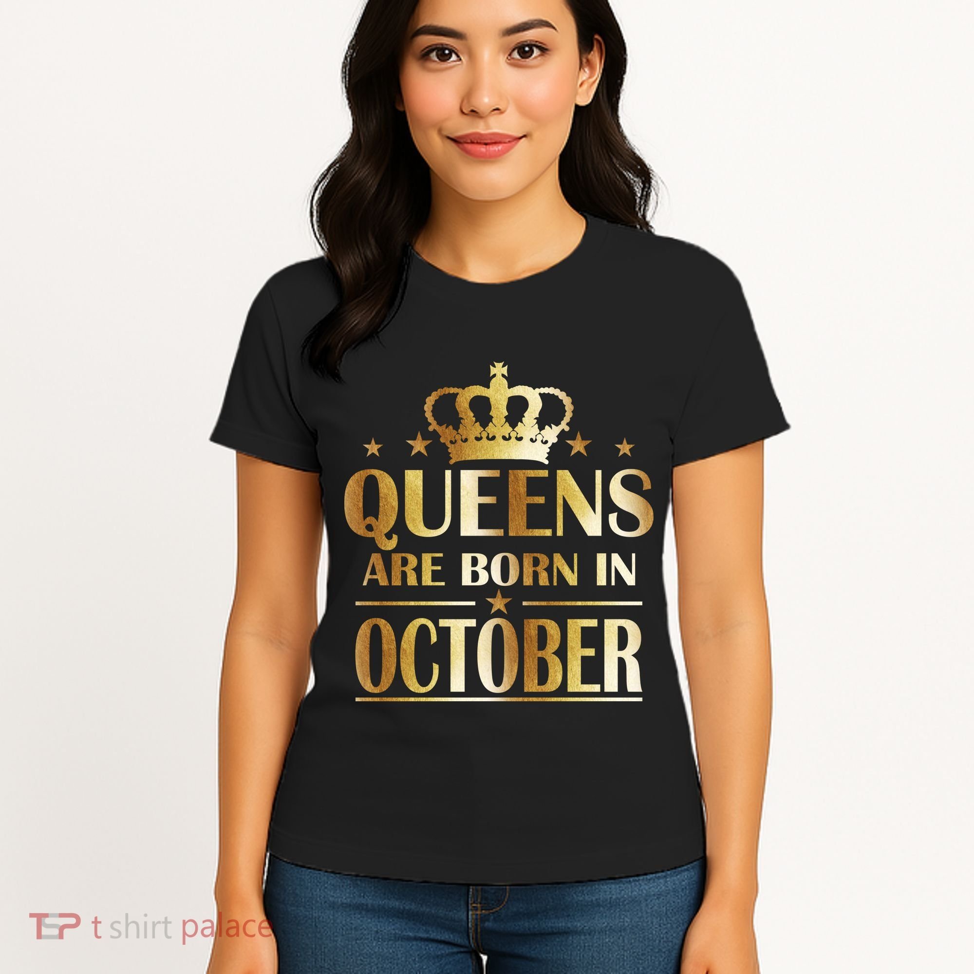 Limited Edition Queens Are Born In October Women's T-Shirt