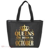 Limited Edition Queens Are Born In October Tote Bag thumb 0