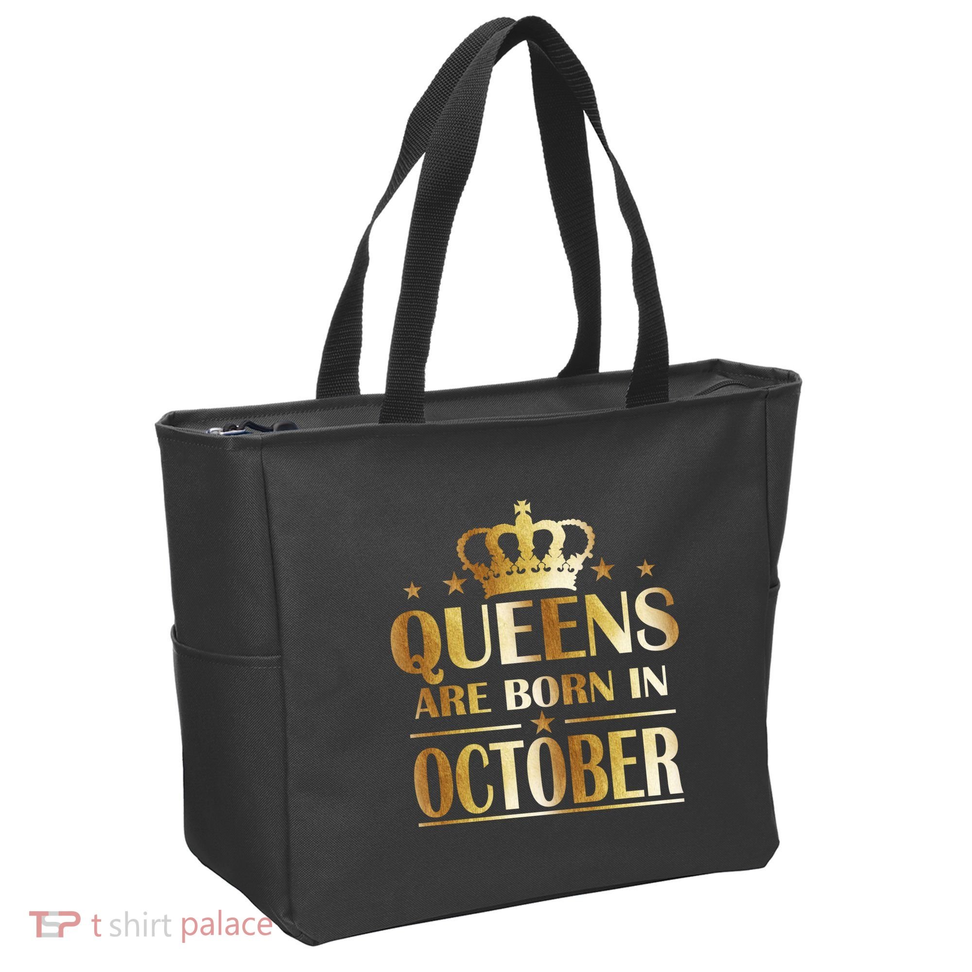 Limited Edition Queens Are Born In October Tote Bag