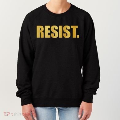 Limited Edition Resist Gold Print Women's Sweatshirt
