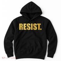 Limited Edition Resist Gold Print Hoodie thumb 0