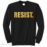 Limited Edition Resist Gold Print Sweatshirt thumb 0