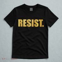 Limited Edition Resist Gold Print T-Shirt thumb 5