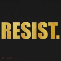 Limited Edition Resist Gold Print Polo thumb 3