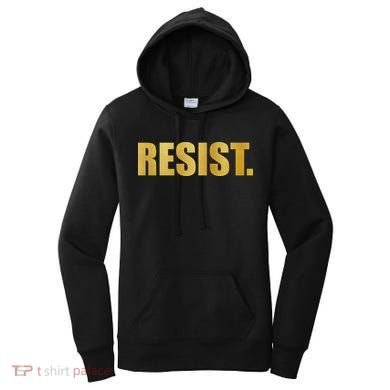 Limited Edition Resist Gold Print Women's Hoodie