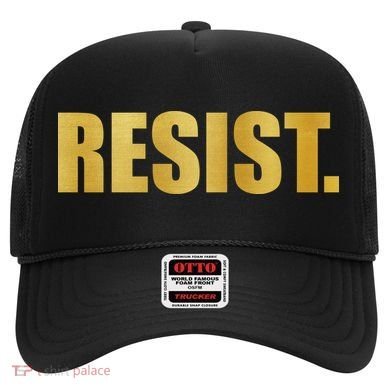 Limited Edition Resist Gold Print Hat