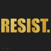 Limited Edition Resist Gold Print Hat thumb 2