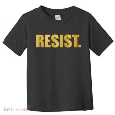 Limited Edition Resist Gold Print Toddler T-Shirt