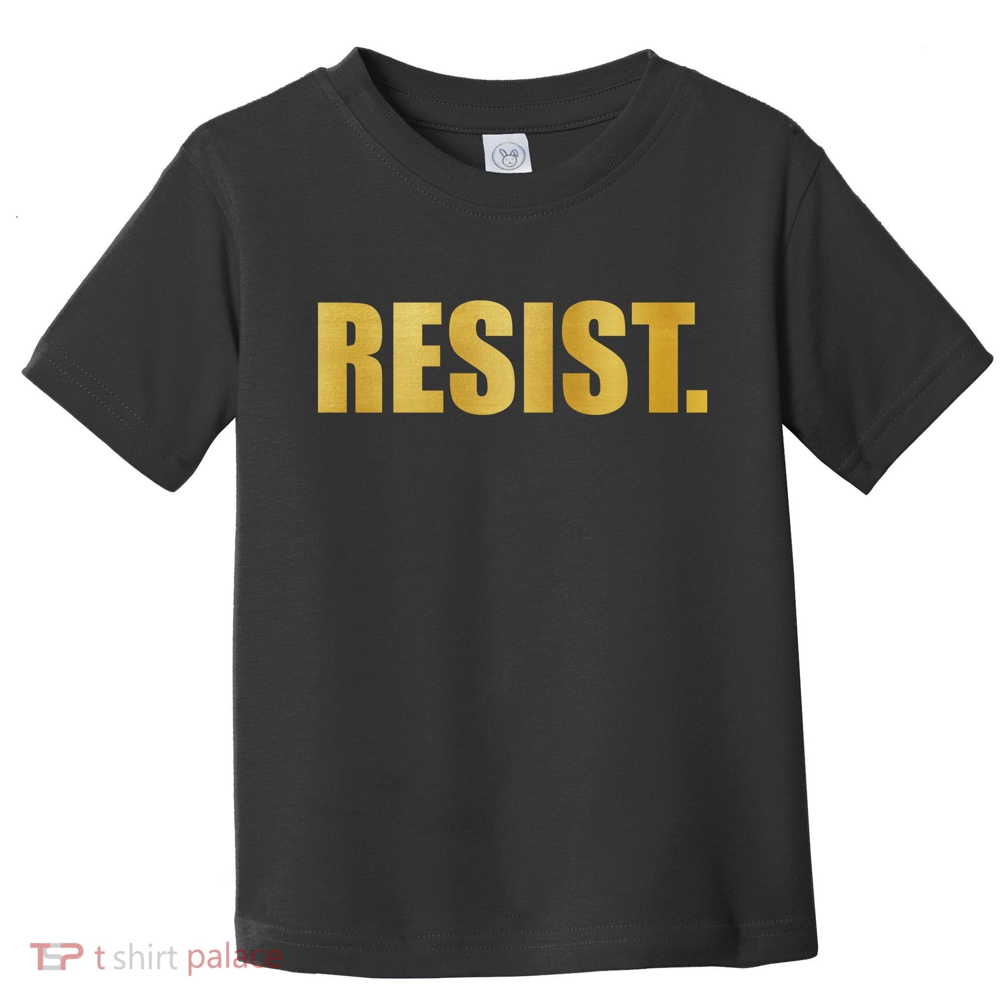 Limited Edition Resist Gold Print Toddler T-Shirt