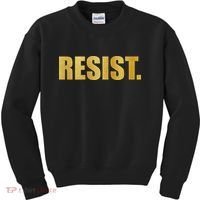 Limited Edition Resist Gold Print Kids Sweatshirt thumb 0