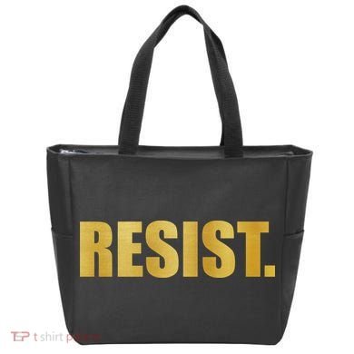 Limited Edition Resist Gold Print Tote Bag