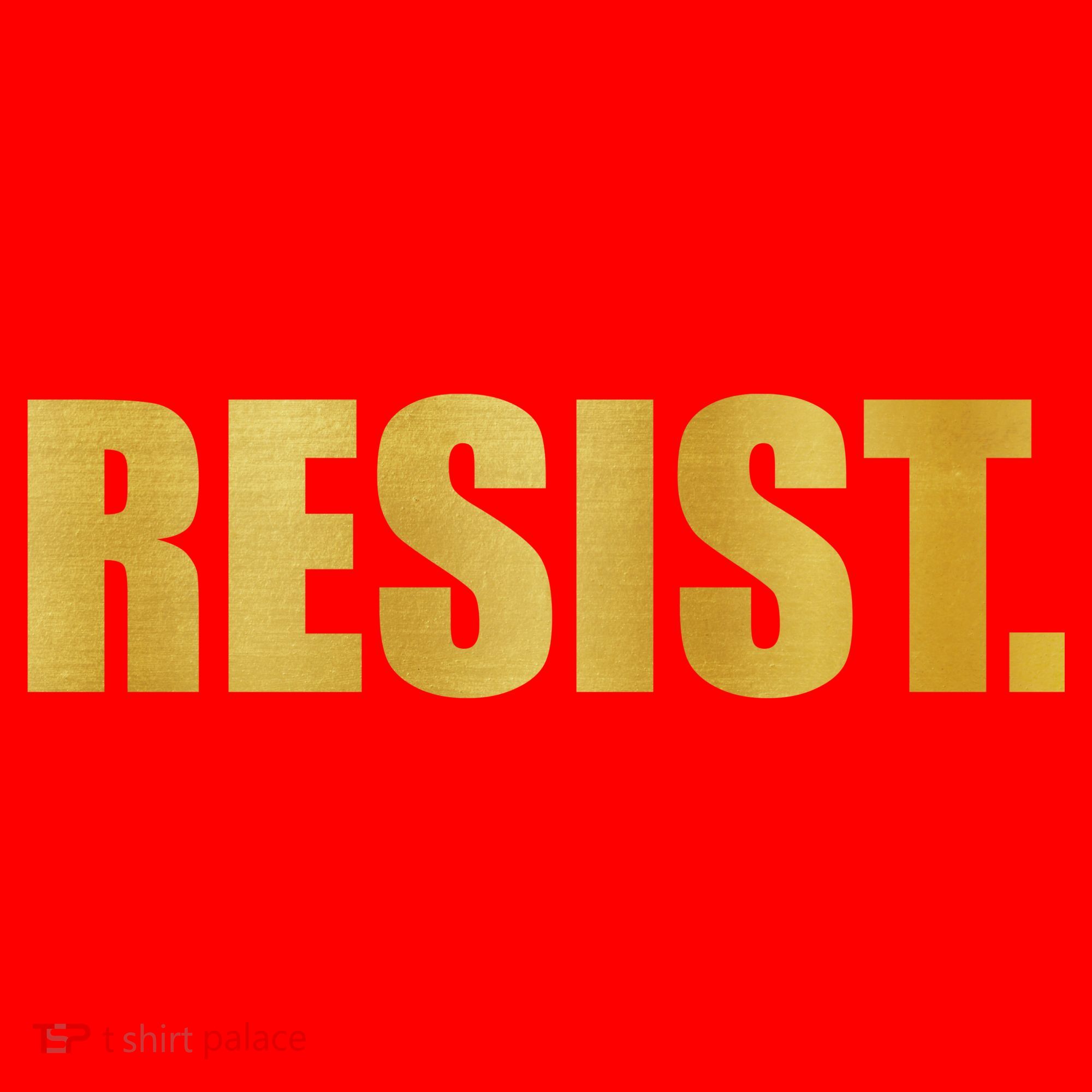 Limited Edition Resist Gold Print Santa Hat