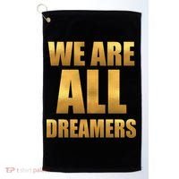 Limited Edition We are All Dreamers Golf Towel thumb 0