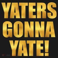 Limited Edition Yaters Gonna Yate! Gold Print Coaster thumb 2