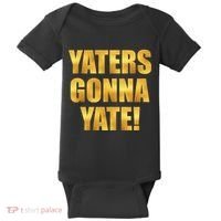 Limited Edition Yaters Gonna Yate! Gold Print Baby Bodysuit thumb 0