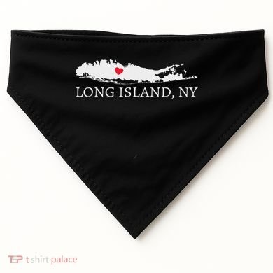 Long Island Ny Souvenir Gift USA-Made Doggie Bandana