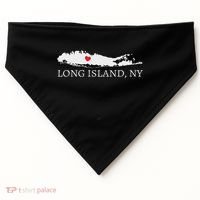 Long Island Ny Souvenir Gift USA-Made Doggie Bandana thumb 0