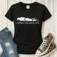 Long Island Ny Souvenir Gift Women's T-Shirt thumb 3