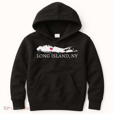 Long Island Ny Souvenir Gift Kids Hoodie