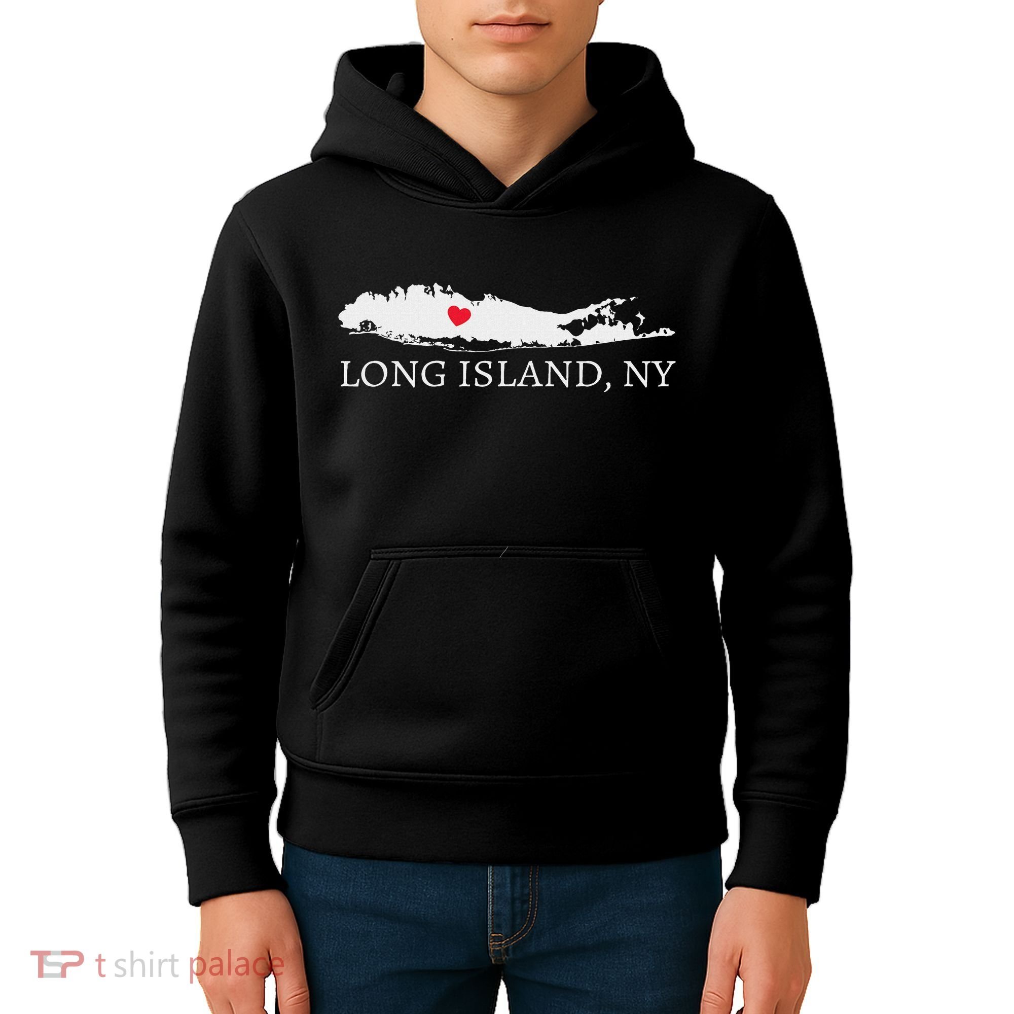 Long Island Ny Souvenir Gift Kids Hoodie
