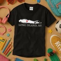 Long Island Ny Souvenir Gift Kids T-Shirt thumb 3