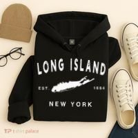Long Island Ny Souvenir Native Long Islander Map Nyc Hoodie thumb 4