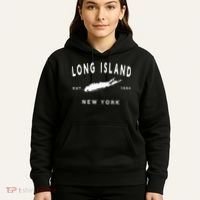 Long Island Ny Souvenir Native Long Islander Map Nyc Hoodie thumb 5