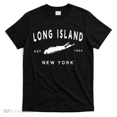 Long Island Ny Souvenir Native Long Islander Map Nyc T-Shirt