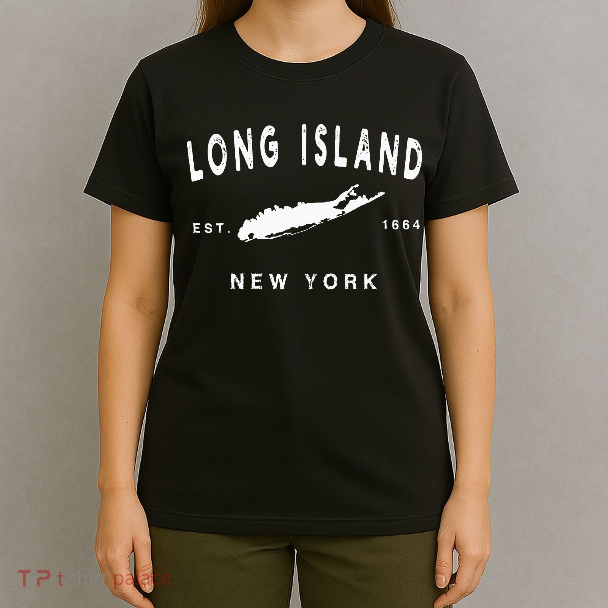 Long Island Ny Souvenir Native Long Islander Map Nyc T-Shirt