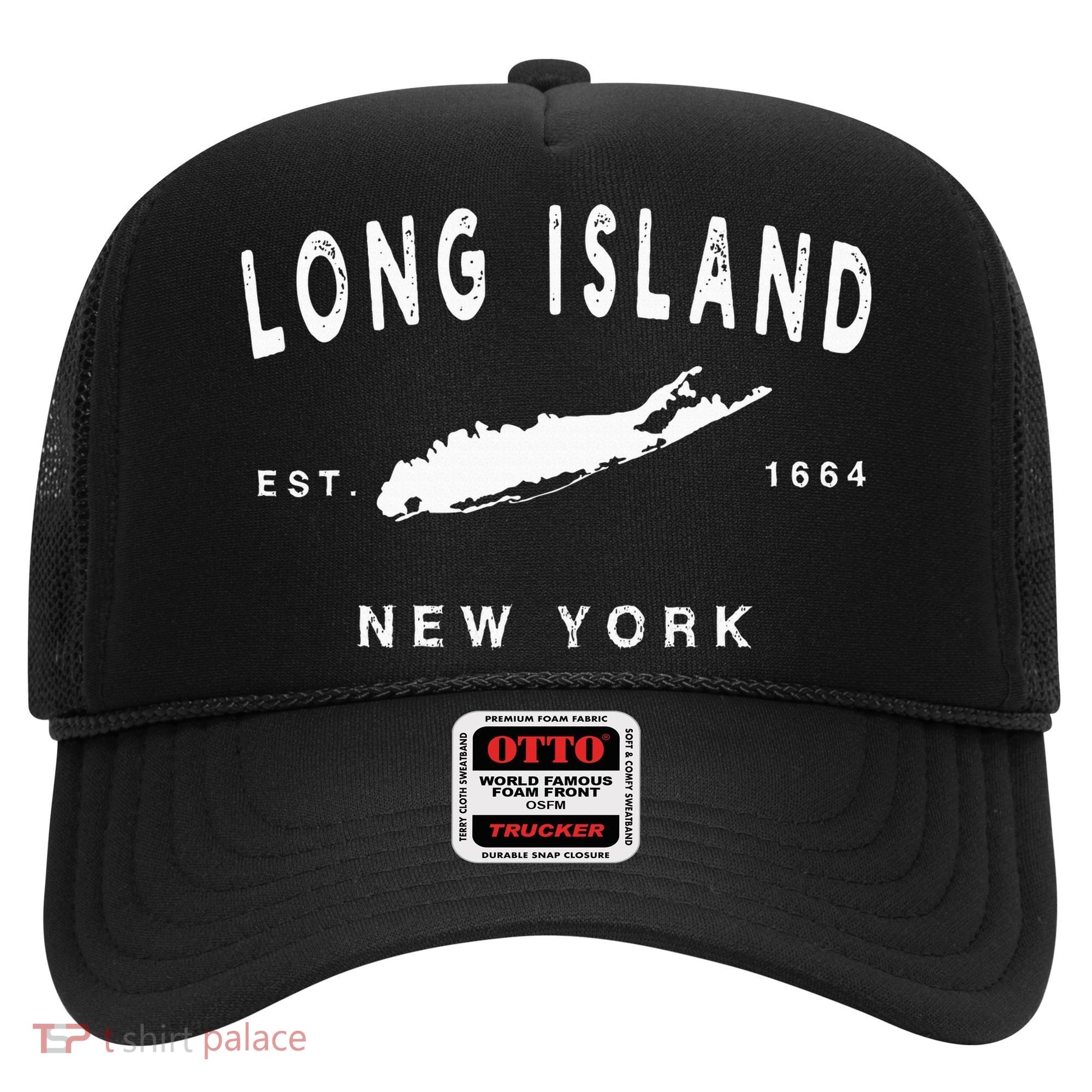 Long Island Ny Souvenir Native Long Islander Map Nyc Hat
